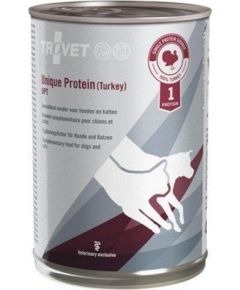 Trovet Trovet UPT Unique Protein 400 g z indykiem, dla psów i kotów