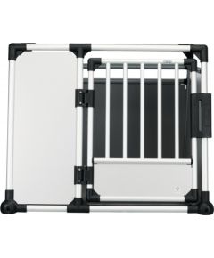 Trixie Transporter, aluminium, L–XL: 94 × 75 × 88 cm, srebrny/jasnoszary