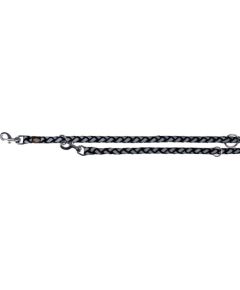 Trixie Smycz Cavo Reflect regulowana - Czarna 1.8 cm