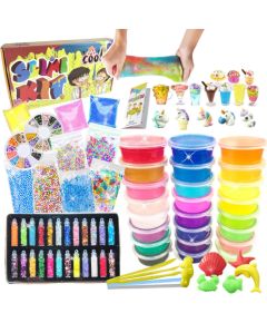 Kiddyz Slime Набор DIY XL Полный Комплект для Создания Слайма Дома Мультиколор