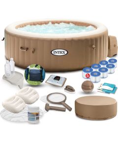 Piepūšama SPA Intex Bubble Massage Set 196x71cm