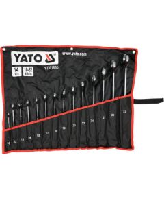 Kombinētu uzgriežņu atslēgu komplekts Yato YT-01865; 10-32 mm; 14 gab.