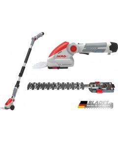 Dzīvžogu un zāles šķēru komplekts 7,2V / 2.5 Ah Ikra Mogatec IGBS 1210 F