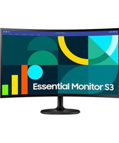 LCD Monitor SAMSUNG LS27D362GAUXEN 27" Business/Curved Matte Panel VA 1920x1080 16:9 100Hz 4 ms LS27D362GAUXEN