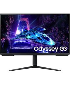 LCD Monitor SAMSUNG ODYSSEY G3 32" Gaming Panel VA 1920x1080 16:9 180Hz 1 ms Colour Black LS32DG302EUXEN