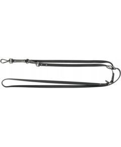 Trixie CityStyle adjustable lead, PVC, S–M: 2 m/13 mm, black