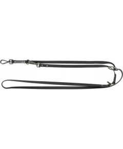 Trixie CityStyle adjustable lead, PVC, L–XL: 2 m/20 mm, black