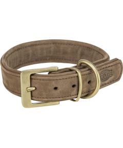 Trixie Pure, obro�a, dla psa, sk�rzana, br�zowa, L�XL: 52�63 cm/40 mm