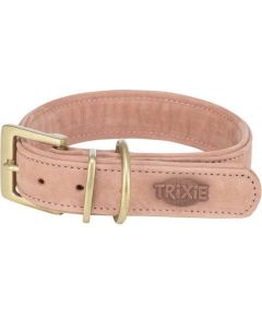 Trixie Pure, obro�a, dla psa, sk�rzana, r�owa, M�L: 39�46 cm/35 mm