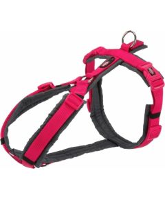 Szelki dla psa Trixie Premium Trekking Grafit Fuksja XS/S
