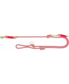 Regulowana smycz dla psa Trixie Soft Rope Czerwony Krem S S/XL