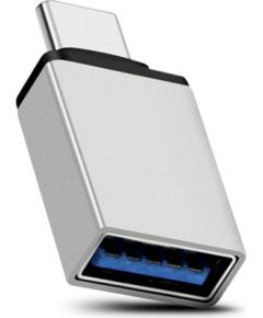 Fusion Универсальный OTG Адаптер Type-C на USB 3.0 Серый