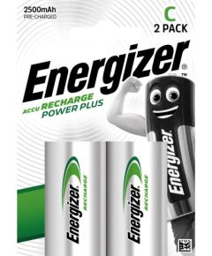 Uzlādējams akumulators HR14 (C) 1.2V 2500mAh Ni-Mh ENERGIZER (2vnt blister)