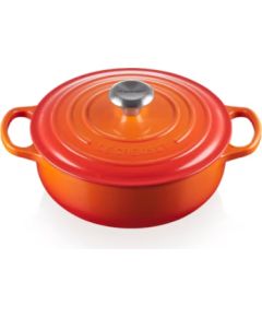 Le Creuset Čuguna katls apaļš Ø24cm / 3,4L oranžs
