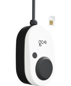 go-e Charger Gemini 2.0, 11 kW (16A 3-phase), wallbox (white/black, without cable, 4G/LTE)