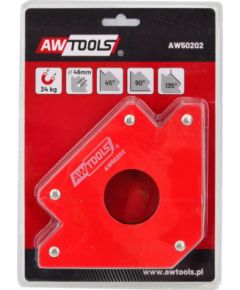 Magnēts AWTools AW50202; 122x190x25 mm