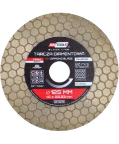 Dimanta griešanas disks AWTools AW45551BL; 125x1,5x22,2 mm