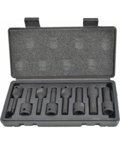 Triecienuzgaļu komplekts AWTools AW38782BL; 1/2''; M5-M18; 8 gab.