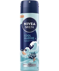 Nivea Man Cool Marine Anti-Perspirant - Antiperspirant ve spreji 150ml