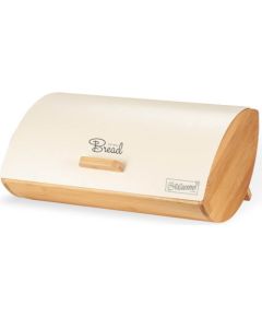 Maestro MR-1775-IVORY bread box Other Ivory, Wood Bamboo, Metal