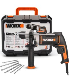 Elektriskā rokas triecienurbjmašīna Worx WX328; 810 W