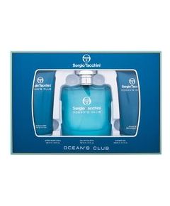 Sergio Tacchini Ocean's Club Gift set EDT 100 ml, shower gel 100 ml and After Shave Balsam 100 ml 100ml