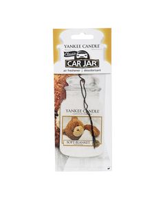 Yankee Candle Soft Blanket Classic Car Jar - Paper car tag Ароматы для дома и комнаты