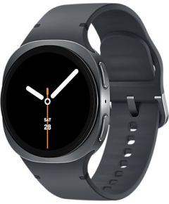 Samsung Galaxy Watch 8 3.3 cm (1.3") AMOLED 40 mm Digital 438 x 438 pixels Touchscreen Graphite Wi-Fi GPS (satellite)