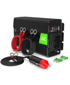 Strāvas pārveidotājs Green Cell ® 12V do 230V, 500W/1000W