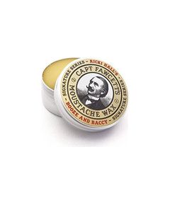 Captain Fawcett Ricki Hall`s Booze & Baccy Mustache Wax - Mustache Wax 15ml