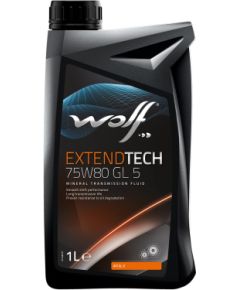 Wolf EXTENDTECH 75W80 GL 5 1L MIL-L-2105C,D PSA,FIAT
