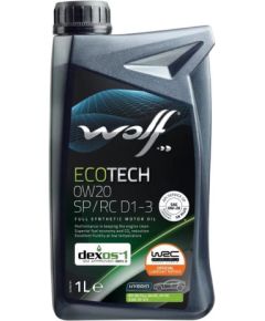 WOLF ECOTECH 0W20 SP/RC D1-3 1L SP/RC, GM dexos1 Gen3