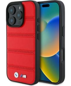 BMW M Perforated And Stitched Line MagSafe Защитный Чехол для Apple iPhone 16 Pro Max