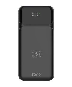 Enerģijas krātuve SAVIO POWER BANK wireless10000mAh