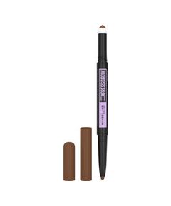 Maybelline Brow Satin Duo Brow Pencil & Filling Powder - Eyebrow Pencil 0.71 ml Black Brown