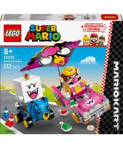 Lego Super Mario Mario Kart™ — Wario i King Boo (72038)