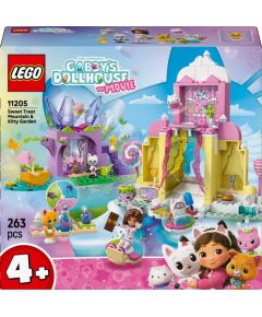 LEGO Koci Domek Gabi Łakociowa Góra i Kiciowy Ogródek (11205)