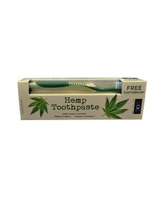 Xpel XOC Toothpaste + Toothbrush - Hemp toothpaste and toothbrush 100ml