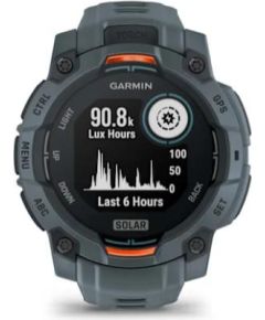 GARMIN Instinct 3 - 45mm Solar Twilight with Twilight Band sporta pulkstenis