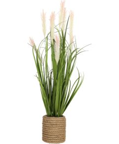 Mākslīgais augs IN GARDEN H70cm, gaiši rozā zāle ar podiņu