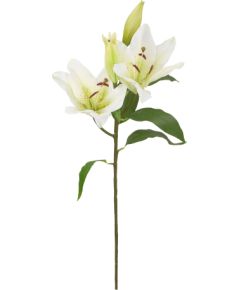 Mākslīgais zieds IN GARDEN H75cm, balta lilija