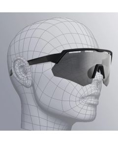 Rockbros 189114 polarised cycling glasses with UV protection and prescription insert, grey