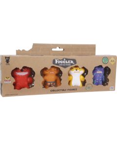 P.m.i. Kids World FUGGLER LIMITED EDITION 1.5 COLLECTIBLE FIGURES - 4 PACK VER. C