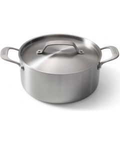 Nerūsējošā tērauda katls ar vāku Skottsberg 24 cm