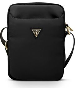 Guess Bag GUTB10NTMLBK 10" black Nylon Triangle Logo