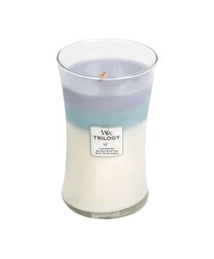 Woodwick Calming Retreat Trilogy Vase (Peaceful Refuge) - Scented Candle 609.5g