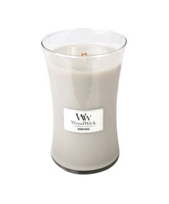 Woodwick Warm Wool Vase (warm wool) - Scented candle 609.5g