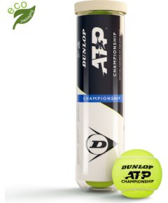Tennis balls DUNLOP ATP CHAMPIONSHIP Entry 4-tube ITF
