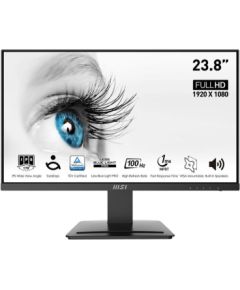 LCD Monitor MSI PRO MP243X 23.8" Business Matte Panel IPS 1920x1080 16:9 100Hz 4 ms Speakers PROMP243X