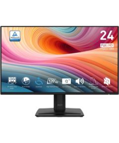 LCD Monitor MSI PRO MP242A E2 24" Business Matte Panel IPS 1920x1080 16:9 120 Hz 1 ms Speakers Colour Black PROMP242AE2